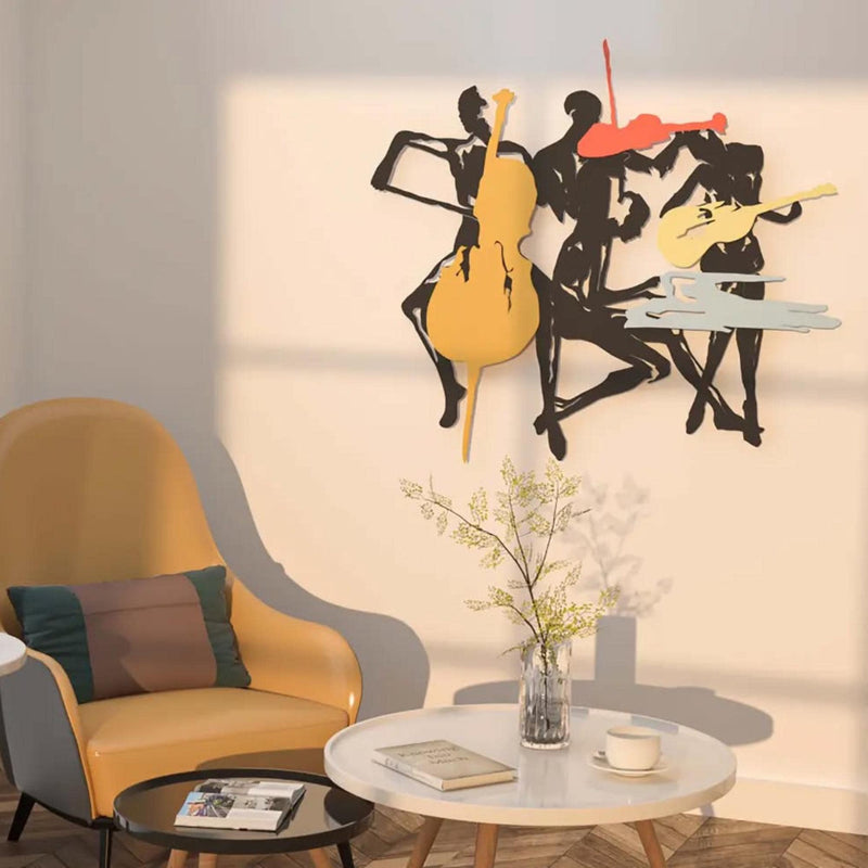 Metal Music Band Wall Art | Musician Room Decor & Gift