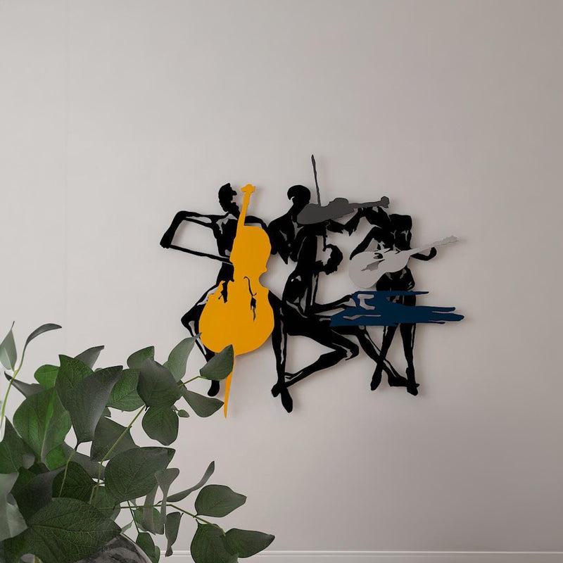 Metal Music Band Wall Art | Musician Room Decor & Gift