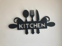 Rustic Metal Kitchen Wall Art | Farmhouse Decor