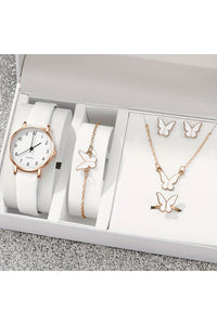 Bozhi White Combination Watch for Women