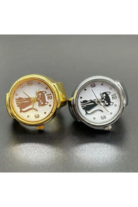 Bozhi Women's Gold Cat Design Watch