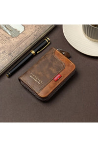 Bozhi Men's Matte Wallet