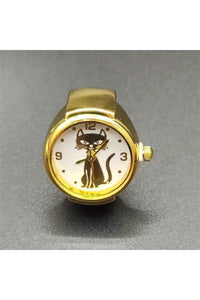 Bozhi Women's Gold Cat Design Watch