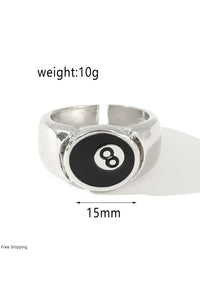 zkintteligent Unisex 8 Ring