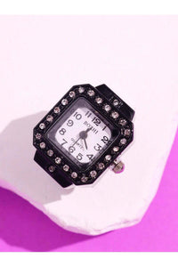 Bozhi Silver & Crystal Black Women's Accessory
