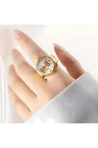 Bozhi Women's Gold Cat Design Watch