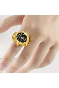 Bozhi Unisex Gold & Black Watch - Model Saat2024