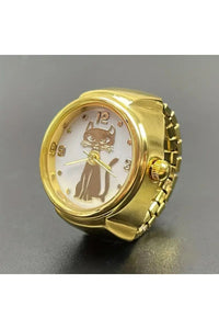 Bozhi Women's Gold Cat Design Watch