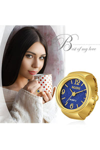 Bozhi Women's Yellow & Navy Fashion Watch