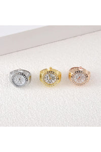 QUARTZ Women's Elegant Jeweled Watch