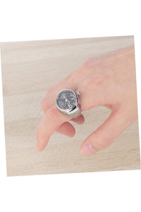 Bozhi Women's Black & Silver Watch - Saat202