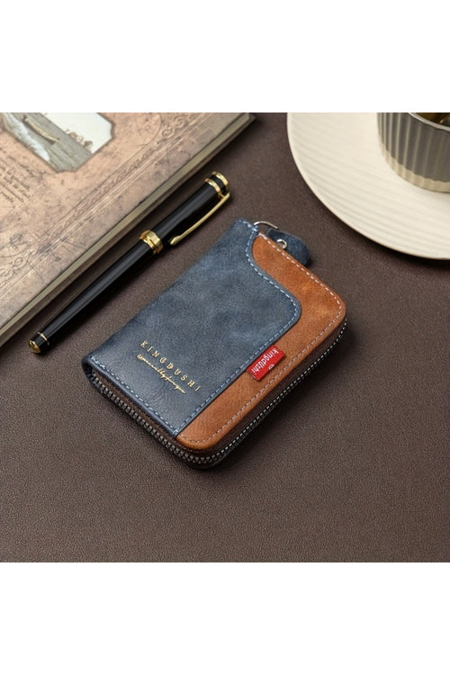 Bozhi Men's Blue Wallet