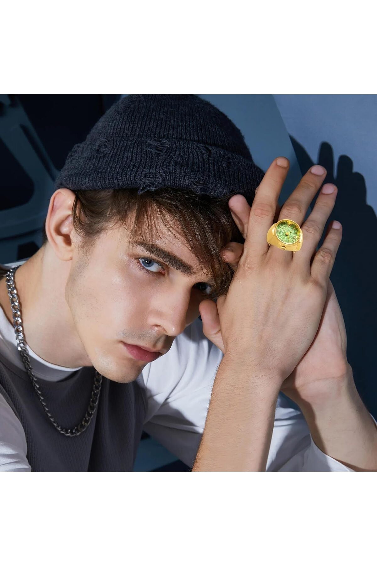 Bozhi Unisex Gold Green Accessory