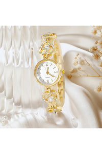 Bozhi Women's Jeweled Heart Watch