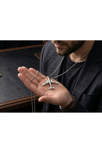Bozhi Unisex Laser-Cut Pendant Necklace