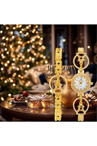 Product Eyfel-Kombin-Gold-Beyaz-Bleklik