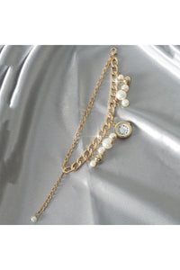 Bozhi Silver Pearl Bracelet