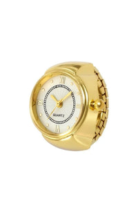 Bozhi Unisex Gold Tone Quartz Watch - Adjustable Fit