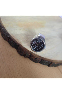 Bozhi Women's Black & Silver Watch - Saat202