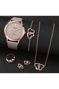 Bozhi Fünf Herzen Geschenk für Frauen & Mädchen - Standardgröße