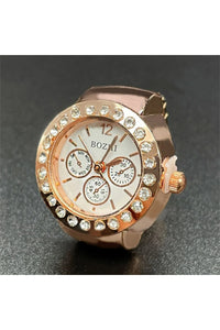 QUARTZ Women's Elegant Jeweled Watch