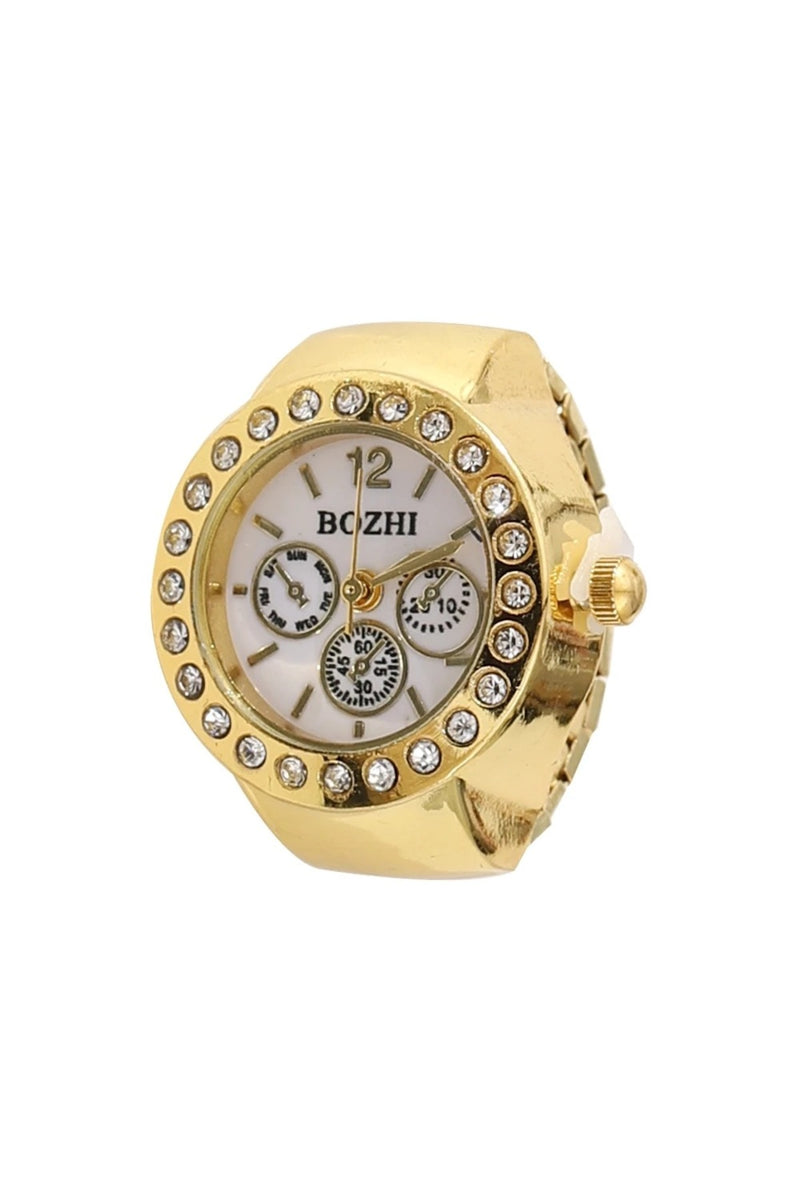 QUARTZ Women's Elegant Jeweled Watch