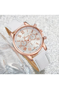 Bozhi Women's White Combination Watch Set