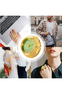 Bozhi Unisex Gold Green Accessory