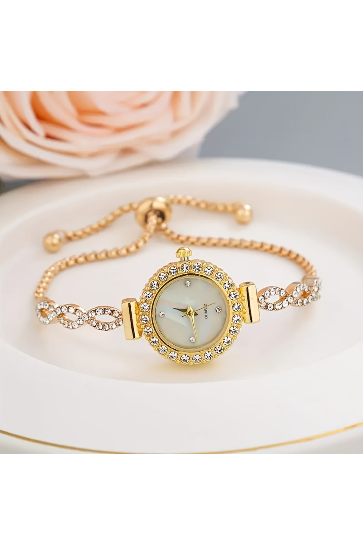 Bozhi Women's Infinity Symbol Watch - Elegant One Size