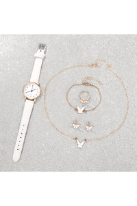 Bozhi White Combination Watch for Women