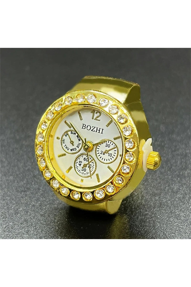 QUARTZ Women's Elegant Jeweled Watch