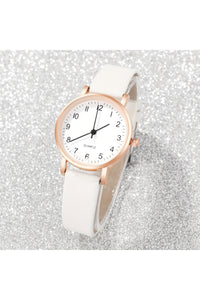 Bozhi White Combination Watch for Women