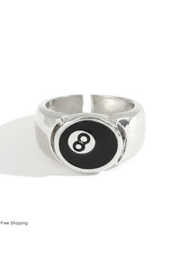 zkintteligent Unisex 8 Ring