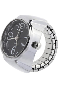 Bozhi Women's Black & Silver Watch - Saat202