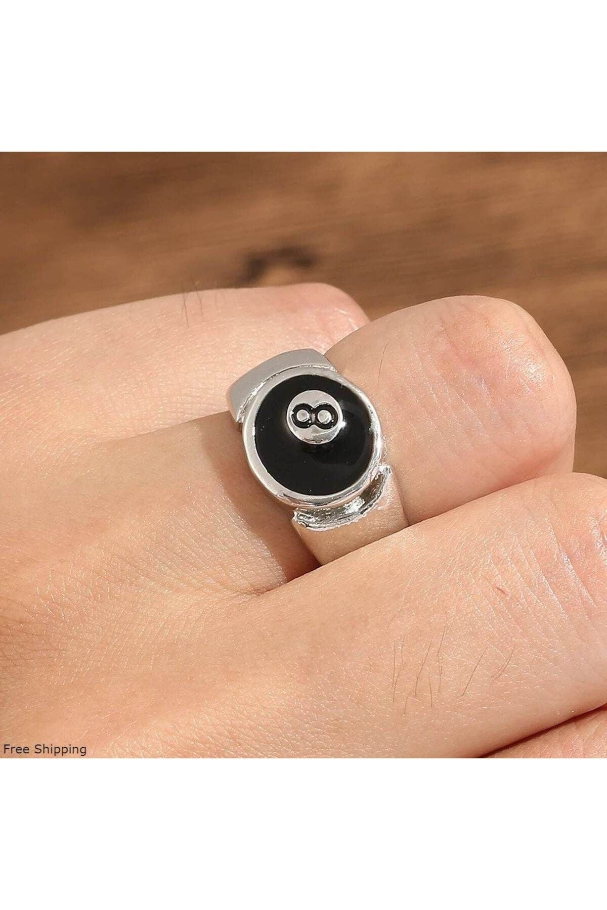 zkintteligent Unisex 8 Ring