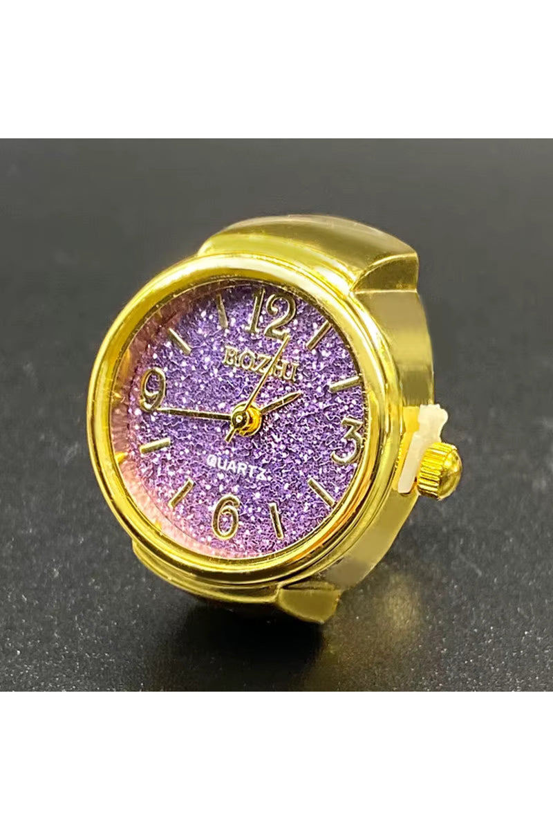 Bozhi Elegant Round Purple Watch for Women & Girls
