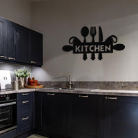 Rustic Metal Kitchen Wall Art | Farmhouse Decor