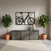 Décoration Murale Vélo en Métal pour Maison & Bureau | Idée Cadeau Cycliste Originale