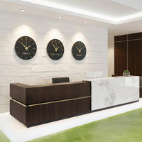 Personalized Metal City Name Wall Clock - Custom Time Zone
