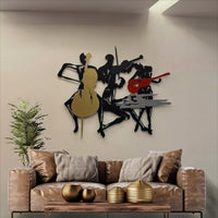 Metal Music Band Wall Art | Musician Room Decor & Gift
