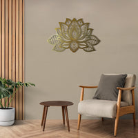 Lotus Flower Metal Wall Art | Spiritual Home Decor