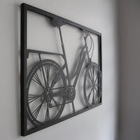 Décoration Murale Vélo en Métal pour Maison & Bureau | Idée Cadeau Cycliste Originale