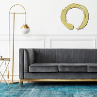Enso Circle Metal Wall Art | Zen Japanese Calligraphy Decor