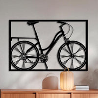 Décoration Murale Vélo en Métal pour Maison & Bureau | Idée Cadeau Cycliste Originale