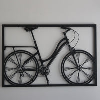 Décoration Murale Vélo en Métal pour Maison & Bureau | Idée Cadeau Cycliste Originale