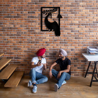 Toucan Metal Wall Art | Tropical Bird Decor