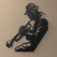 Metal Saxophone Wall Art | Jazz Music Studio Decor
