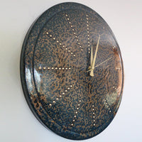 Handmade Solid Copper Wall Clock - 18 inch Patina Finish