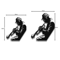Metal Saxophone Wall Art | Jazz Music Studio Decor