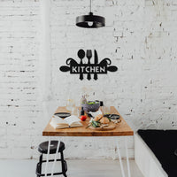 Rustic Metal Kitchen Wall Art | Farmhouse Decor